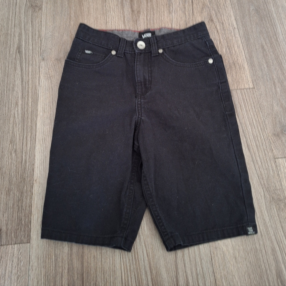 Vans Black Denim Shorts